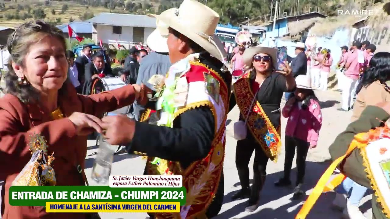 CHUMPI 2024 / ENTRADA DE CHAMIZA / BAILE DE CABALLOS / FIESTA PATRONAL / Video Oficial