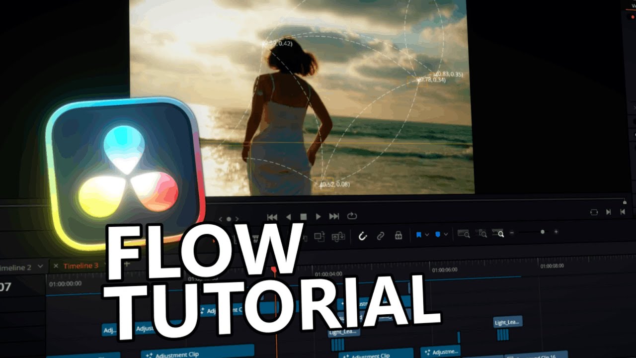 DaVinci Resolve | Beginner Flow Tutorial Walkthrough