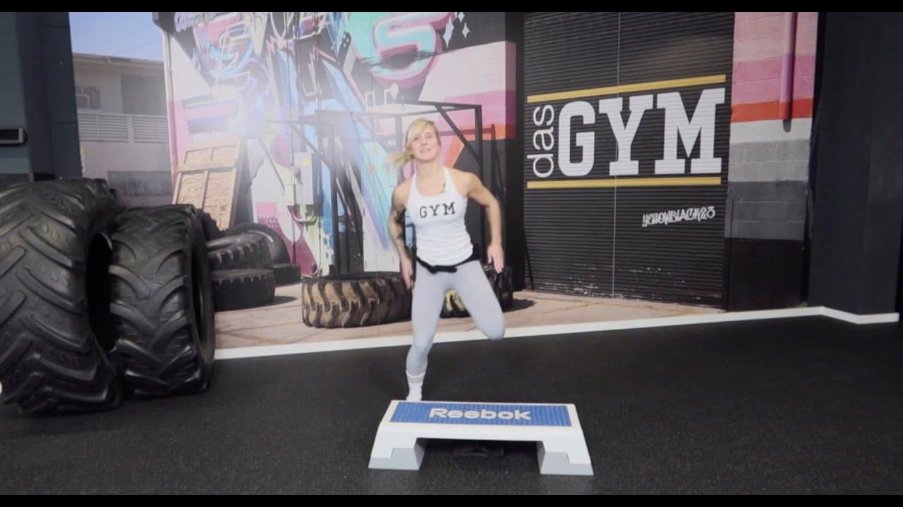 Bauch Beine Po mit Step mit der Caro