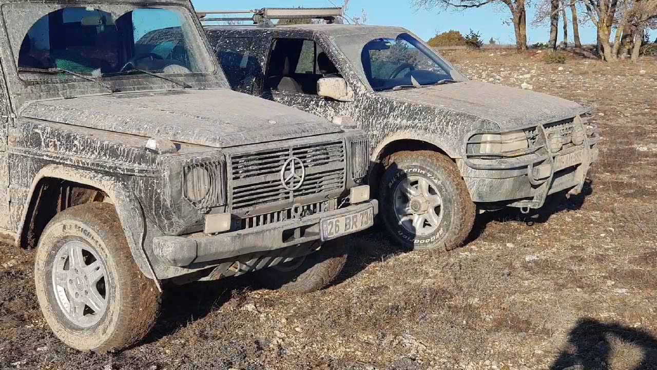 Mercedes G class vs Opel frontera