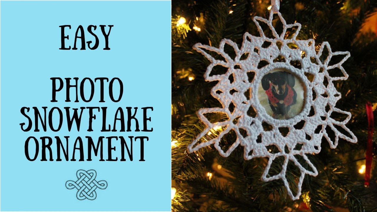 How to Crochet a snowflake - great for beginners!