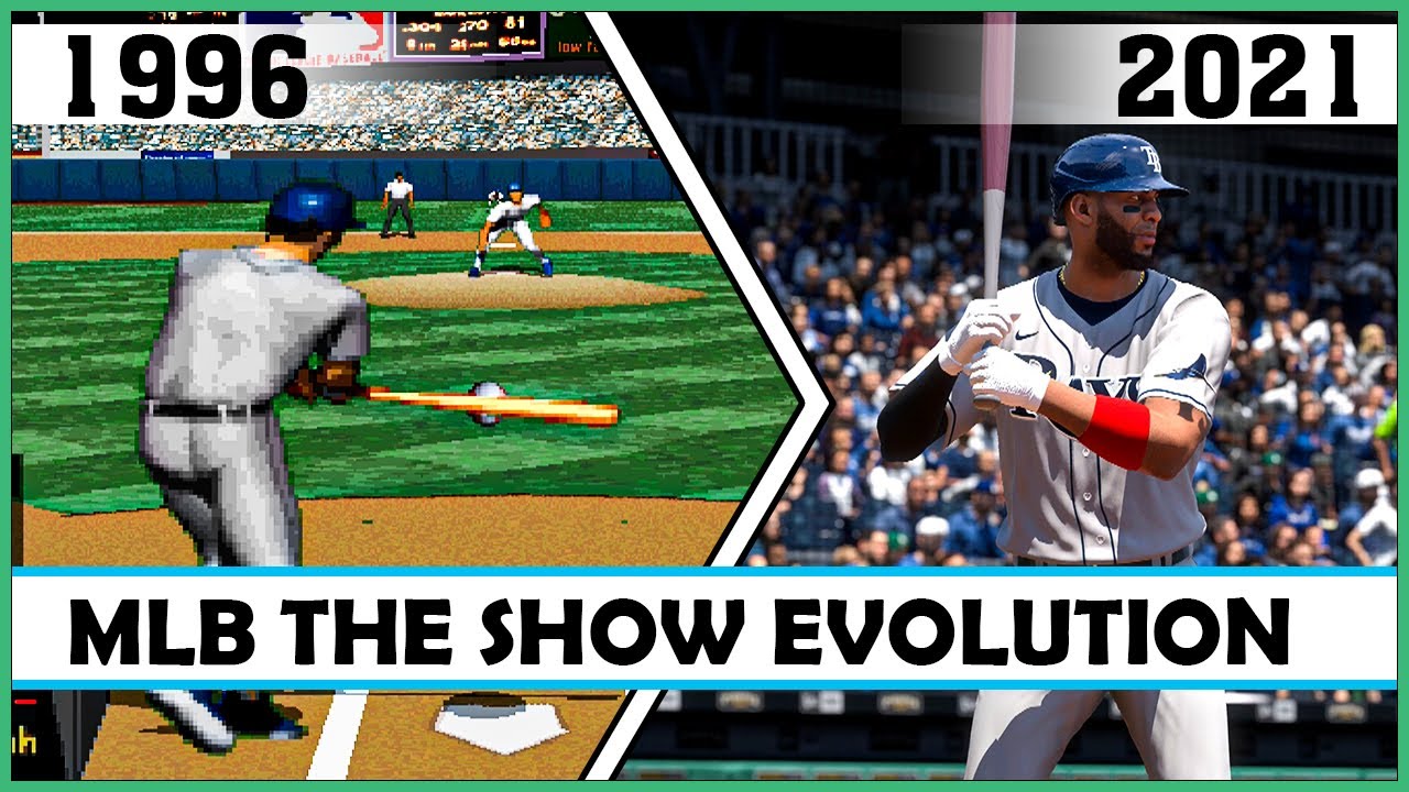 MLB THE SHOW evolution [1997 - 2021]