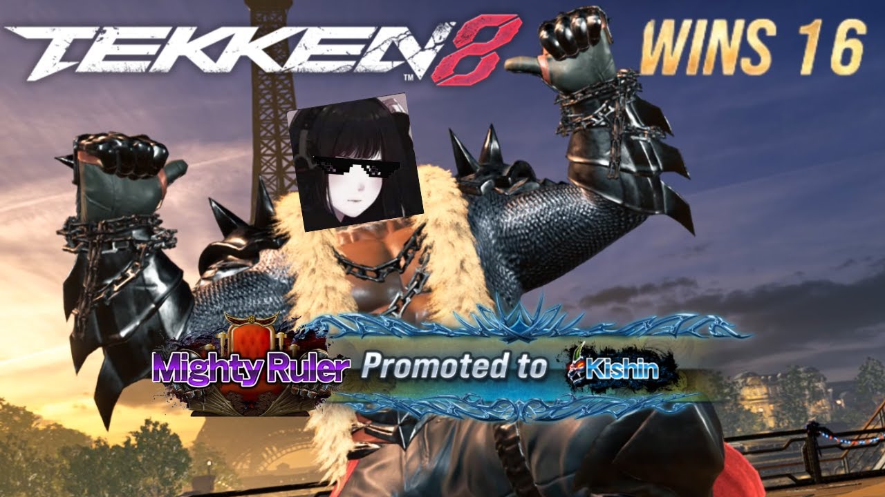 MIGHTY RULER TO KISHIN IN ONE SITTING!!! (ARMOR KING RANKED RUSH Tekken 8)