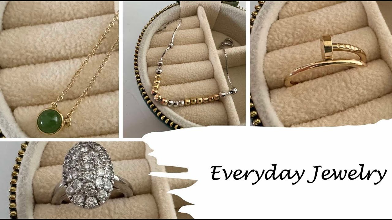 My Most Worn Everyday Jewelry of 2025 | Affordable & Luxury | Solid Gold & Vermeil & Gold Plated