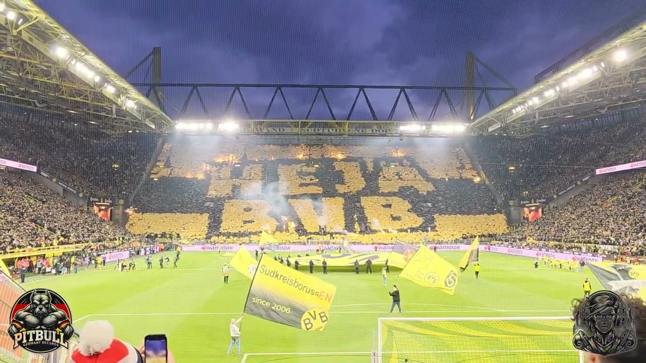 Schon wieder hier in Dortmund(Borussia Dortmund Vs Fc Bayern München)