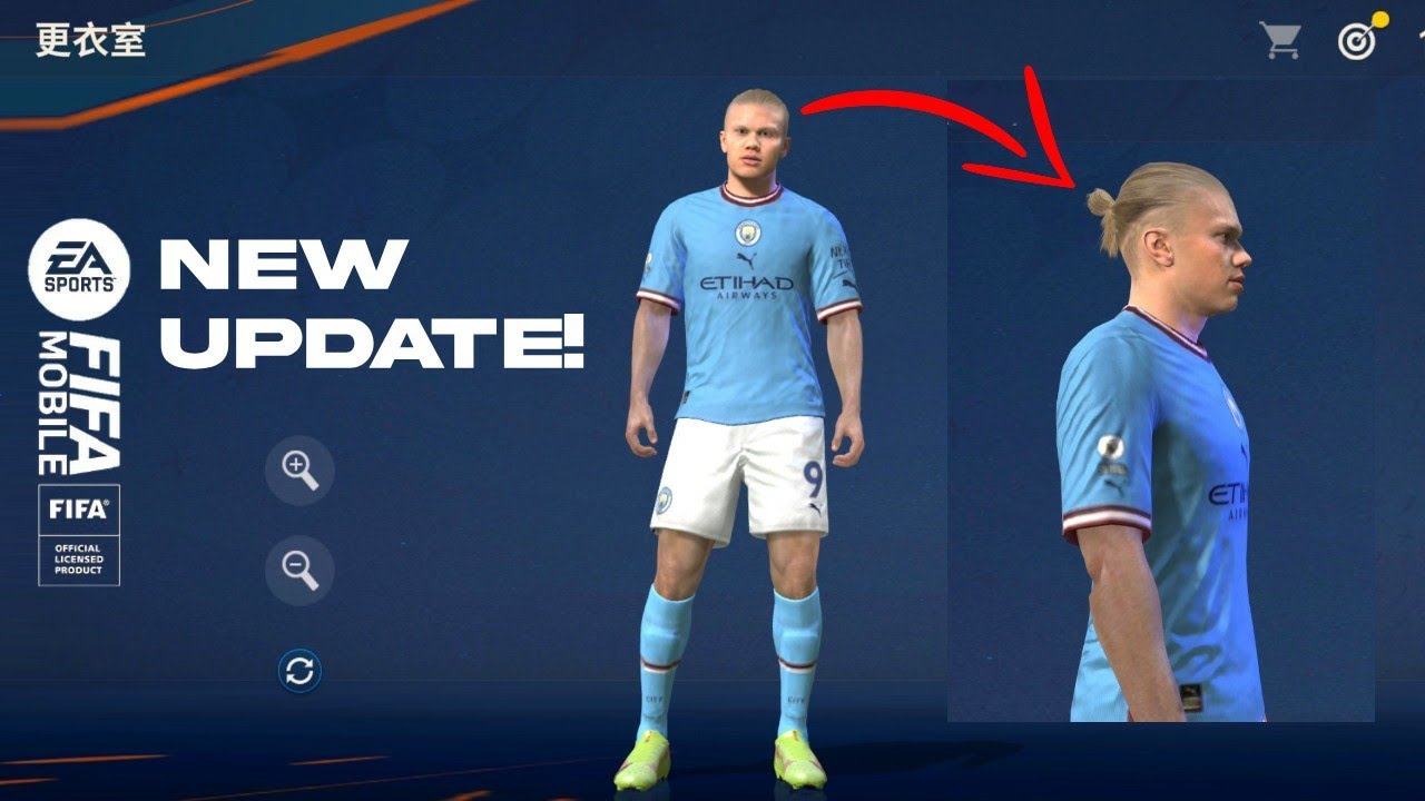 FIFA Mobile 23 - Manchester City | Player Face & Manager Gameplay ( Tencent Versions )