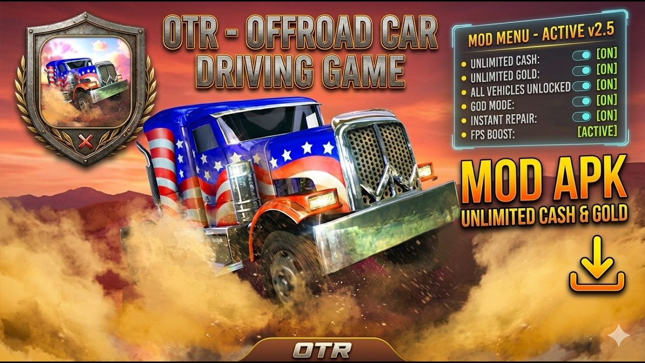 Off The Road Mod Apk v1.18.1 - Unlimited Money & Unlock All Cars Premium (Android & IOS) 2026