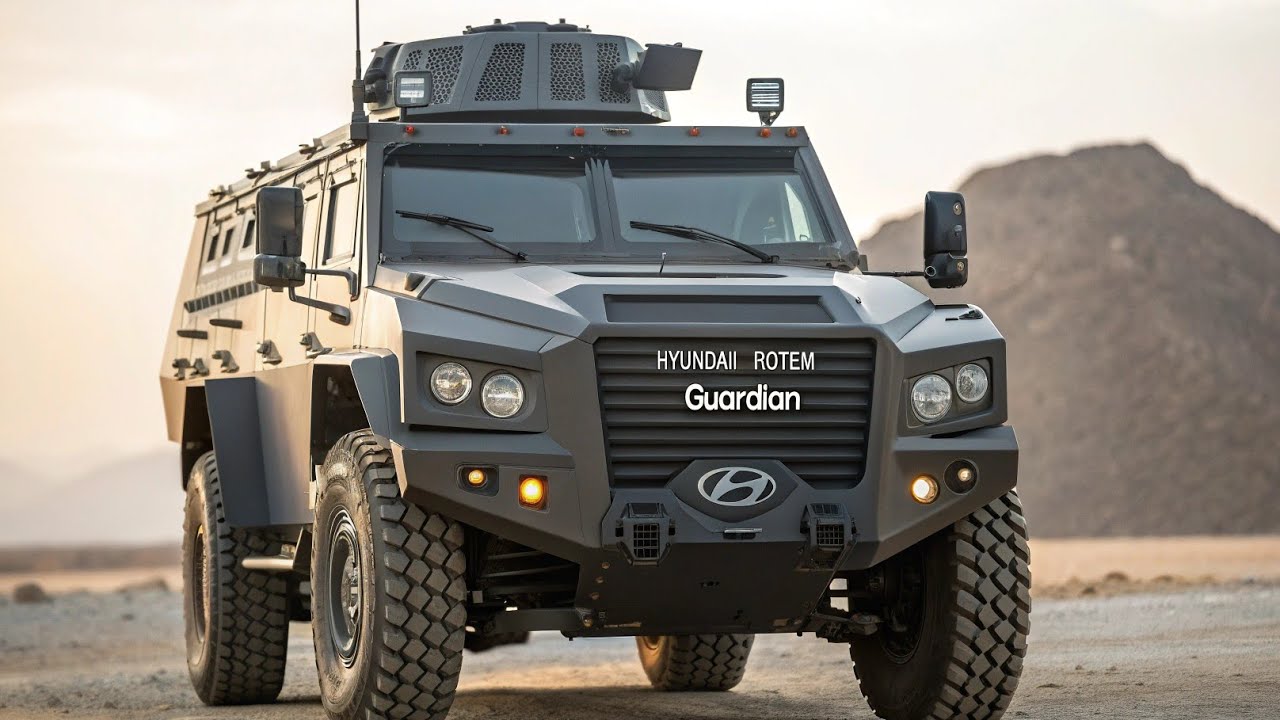 현대 로템 ‘가디언’ MRAP 공개! 폭발도 버티는 초강력 장갑차 등장!