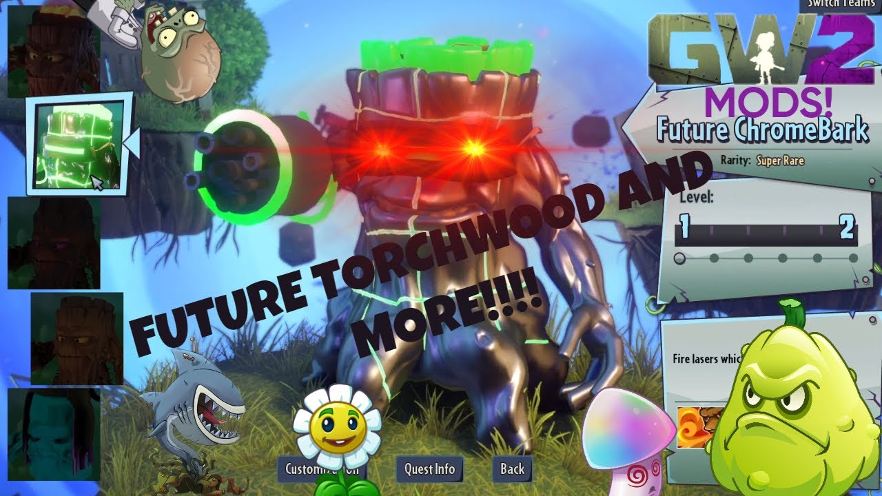 САМЫЙ БЕЗУМНЫЙ МОД PVZ GW2!!!!! (Project Visionary Часть 1) Мод в описании!!!!!