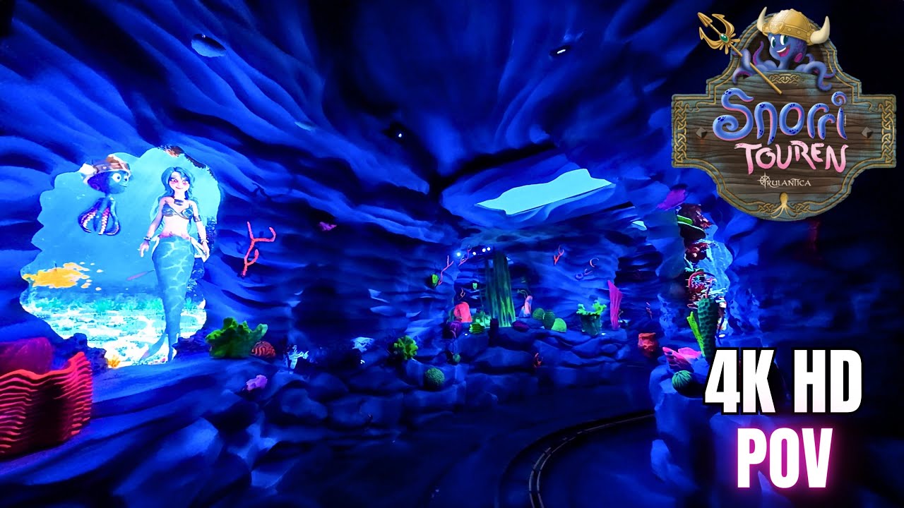 🐙 Snorri Touren 4K On-Ride POV | Europa Park Dark ride ft. Rulantica's mascot! 2024