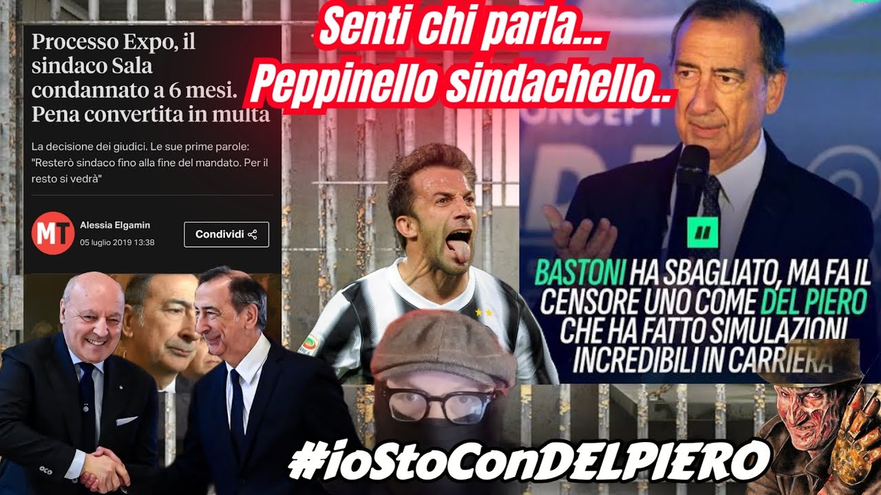 🚨ANNUNCIO CLAMOROSO‼️DEL PIERO ACCUSATO DAL SINDACO INTERISTA SALA🔥Colui che doveva farsi 6 mesi a..
