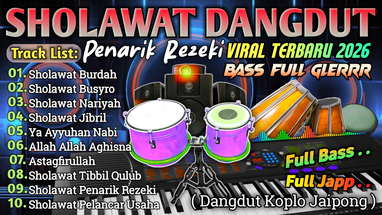 SHOLAWAT NABI TERBARU 2026 | SHOLAWAT PEMIKAT REZEKI PALING MUSTAJAB | SHOLAWAT JIBRIL. NARIYAH