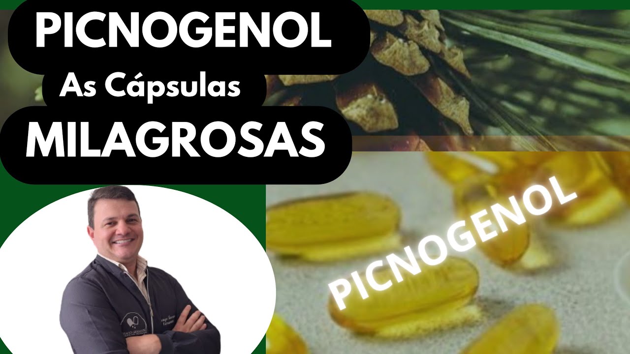 PICNOGENOL As cápsulas Milagrosas