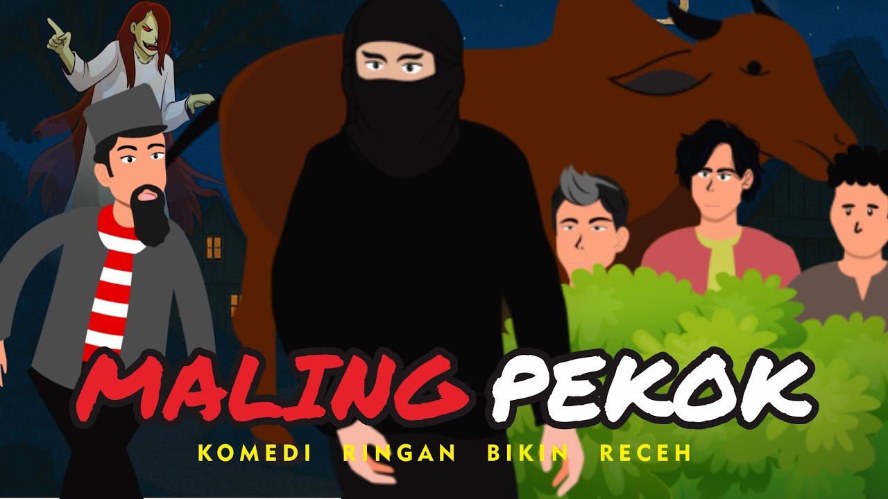 FULL MALING KURANG JAM TERBANG - Animasi Lawak Komedi Kocak