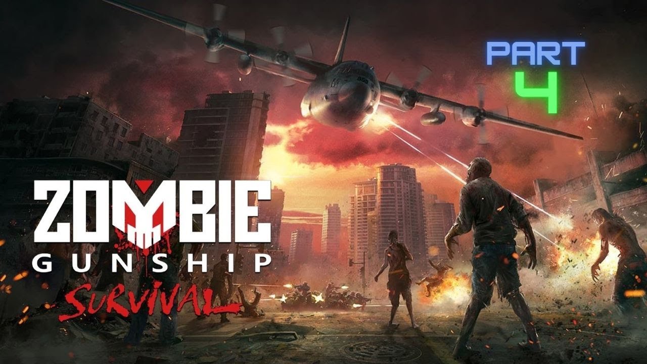 Zombie Gunship Survival! Part 4,3 more of the extra cloggy missions of dooom!