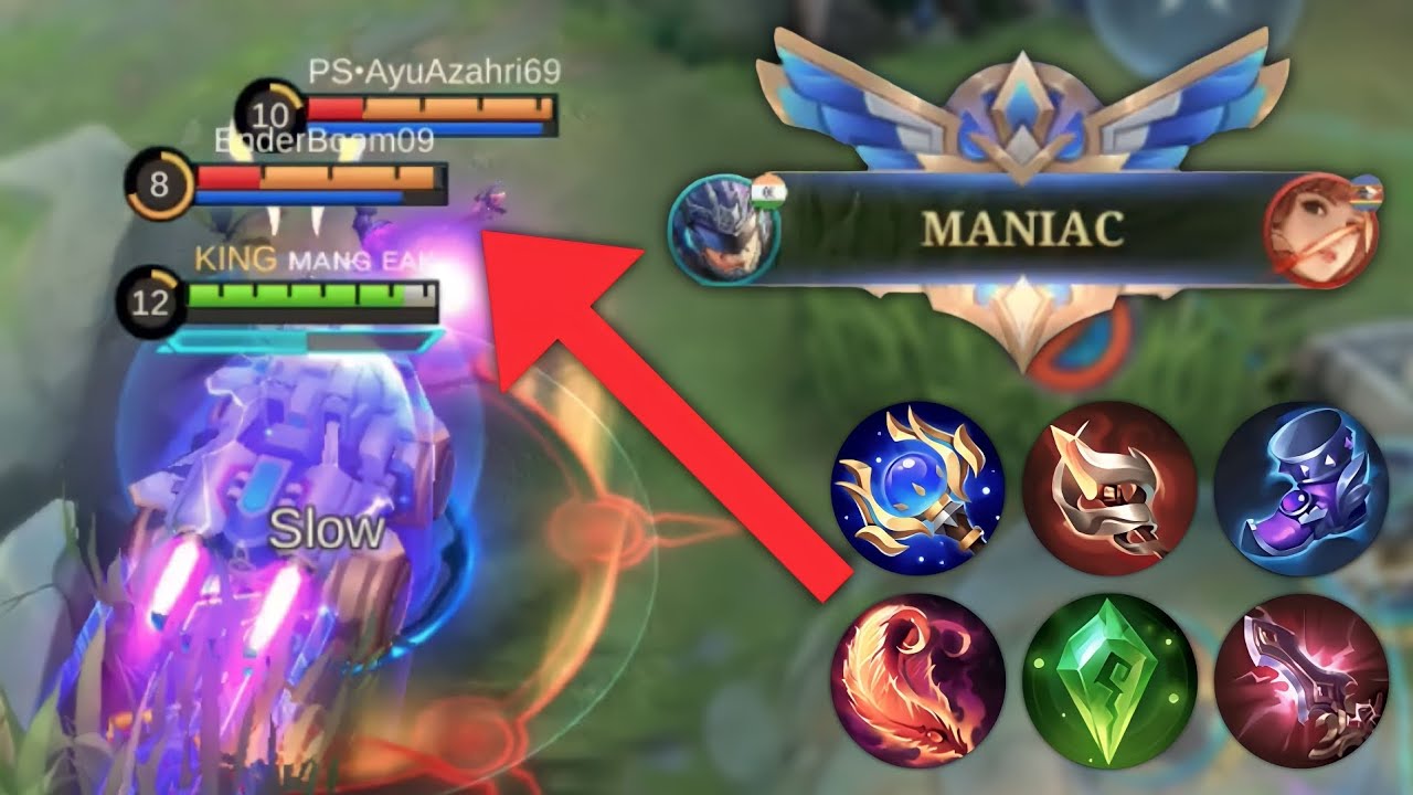 BUILD JOHNSON MAGE TERSAKIT❗SEKALI TABRAK AUTO RATA❗JOHNSON MAGE HYPER❗