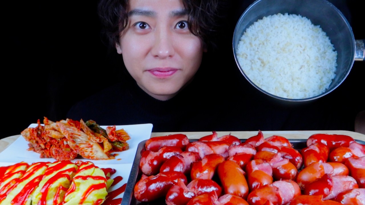 소시지 왕창 먹고 싶은날입니다 집밥 먹방 ASMR MUKBANG EATING SHOW