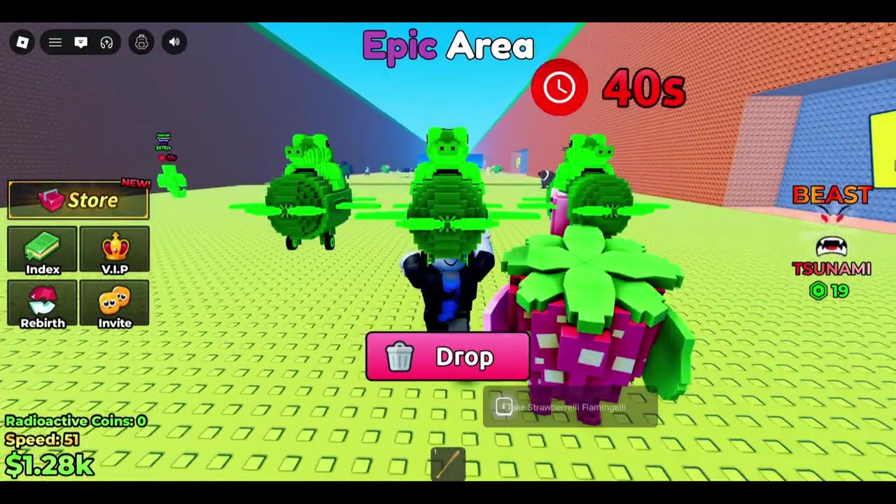 I Tried Escaping the Tsunami for Brainrots 😭🌊 | Roblox