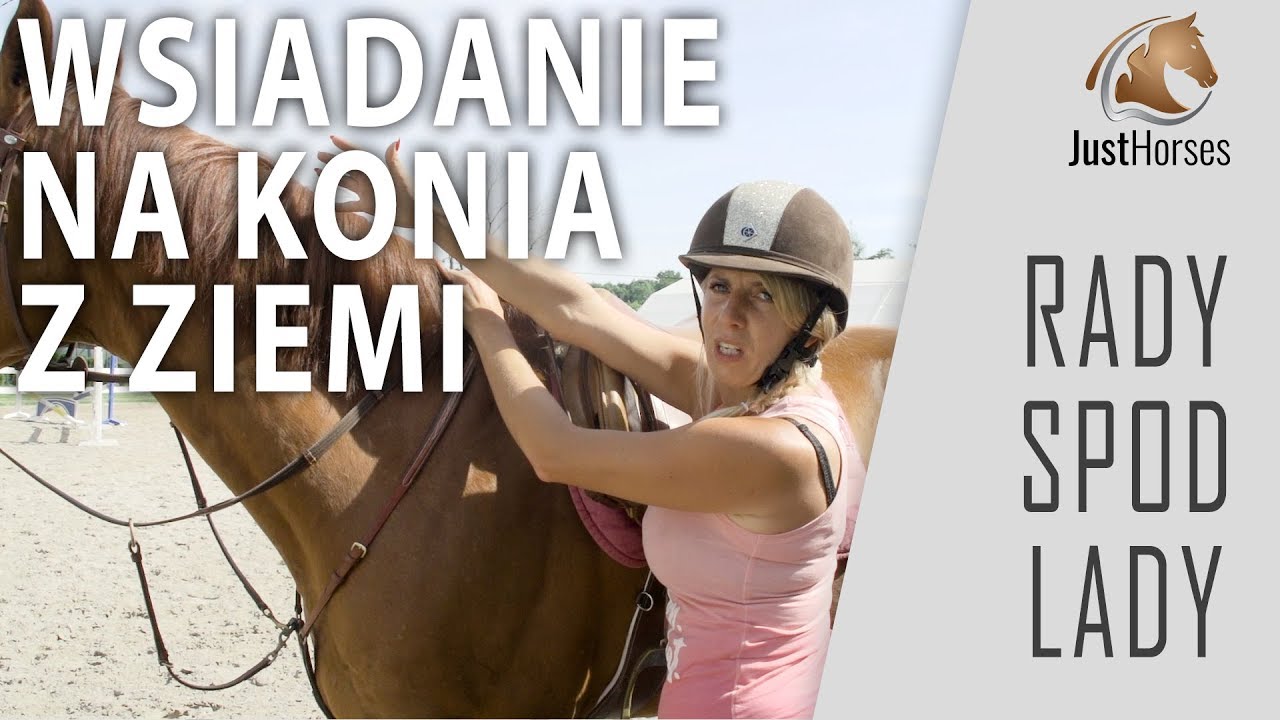 Wsiadanie na konia z ziemi - RADY SPOD LADY