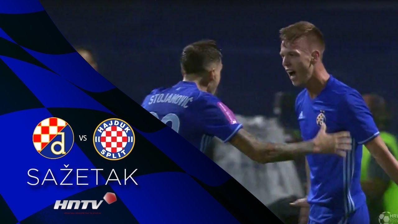 HNTV sažetak: DINAMO vs HAJDUK 3:1 (4.kolo, HT Prva liga 17/18)