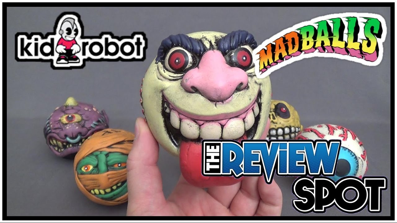 Collectible Spot - Kidrobot MadBalls Foam Series Set!