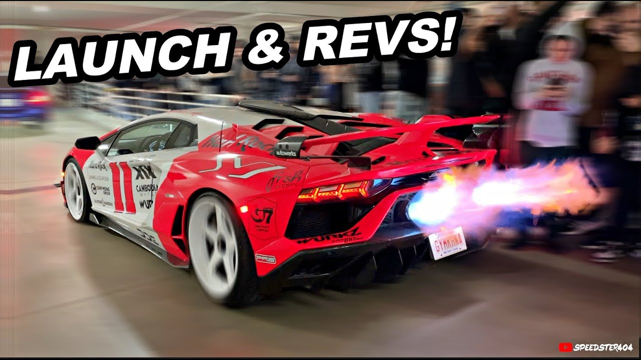 INSANE DDE Gintani SVJ LAUNCH & REVS! $10M Supercars Shut Down Underground Car Meet!