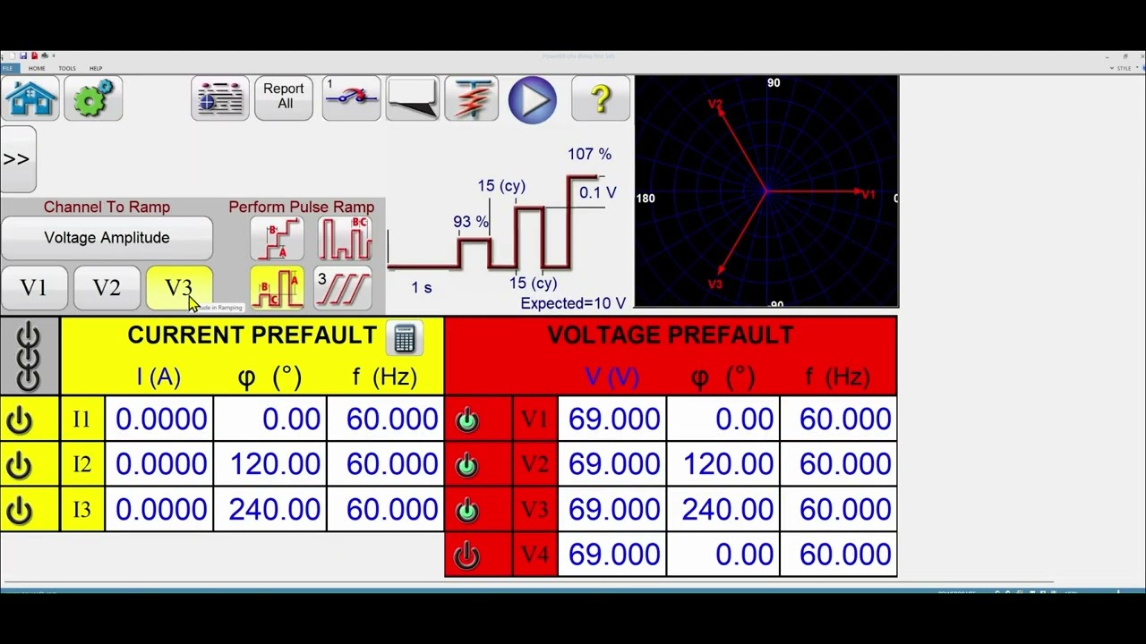 Undervoltage (27P) Pickup Testing