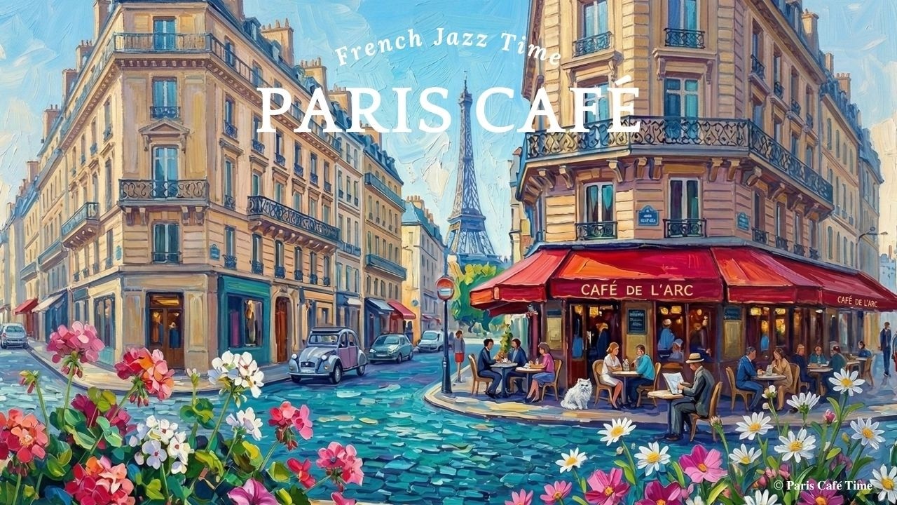 𝐏𝐀𝐑𝐈𝐒  𝐂𝐀𝐅𝐄́ ☕️ French Music —Accordion & Soft Instrumental Focus Playlist | Café in Paris Vol.1