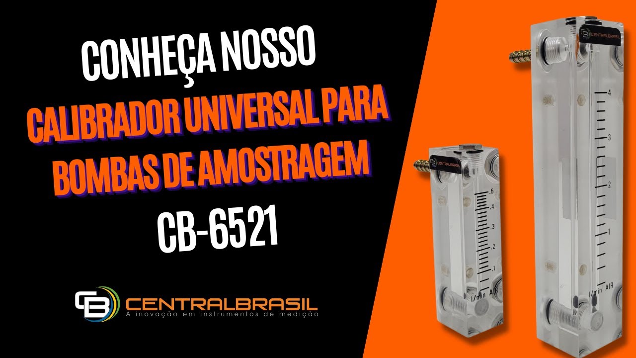 CB-6521 Calibrador Analógico para Bombas de Amostragem