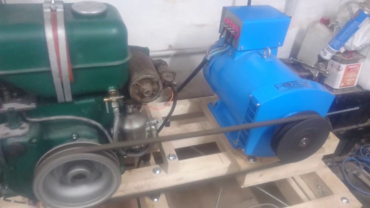 Stromerzeuger Eigenbau/Notstromaggregat / Energy Gernerator self made