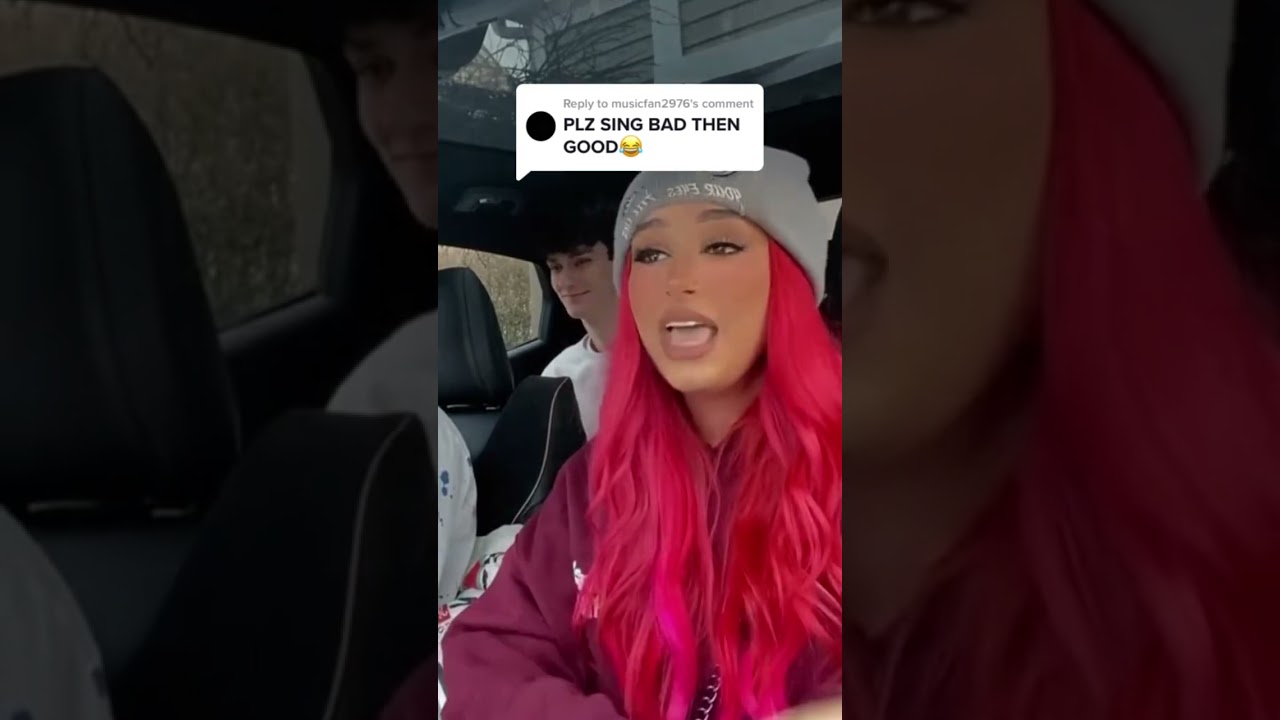 Singing bad then good to get my friends reaction&hellip;