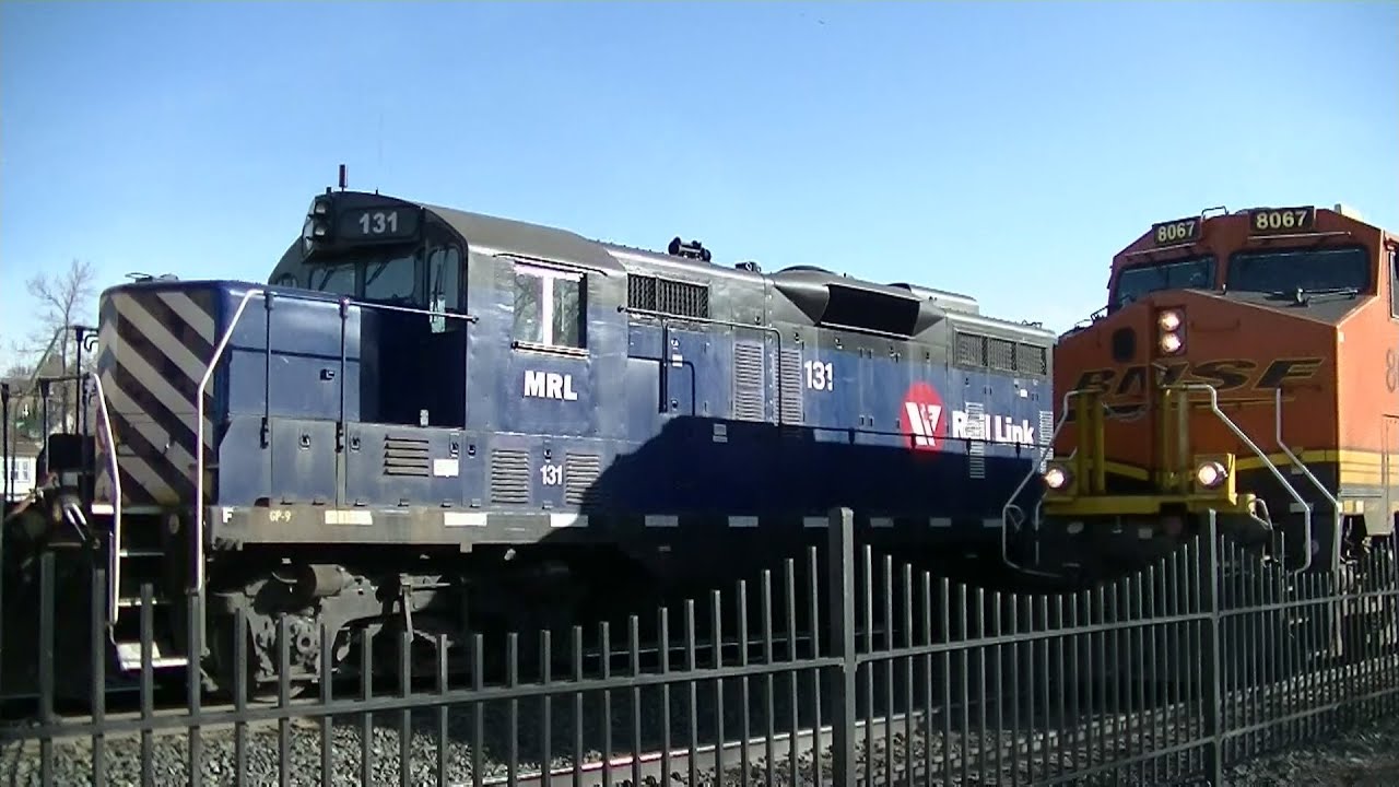 Livingston, Montana two trains meet, with MRL helpers!