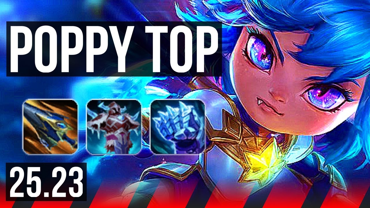 POPPY vs DARIUS (TOP) | 8/2/15 | EUW Master | 25.23