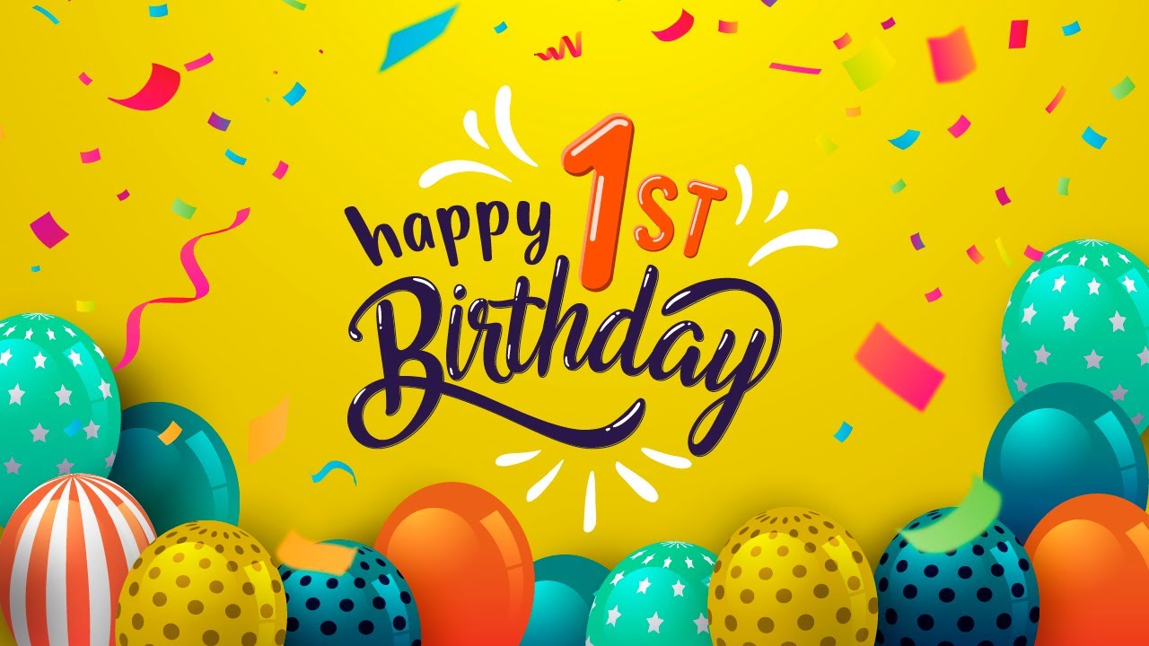 1st Birthday Song │ Happy Birthday To You