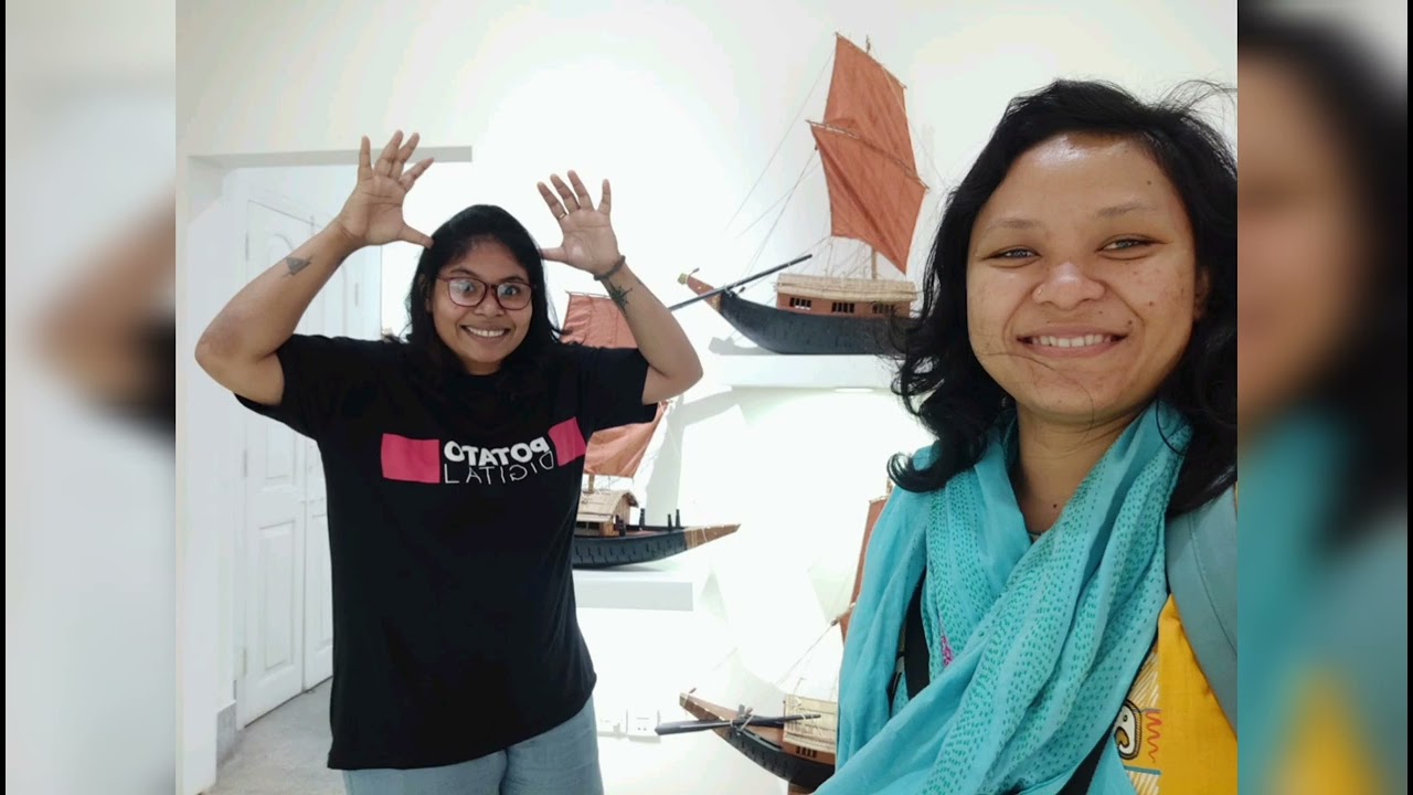 Happiness with friends