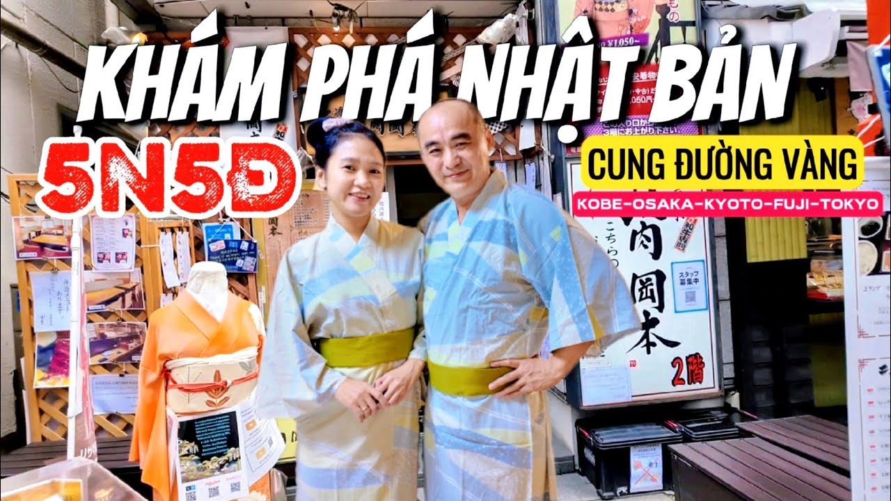 Du lịch NHẬT BẢN 5 ngày - đi đâu làm gì