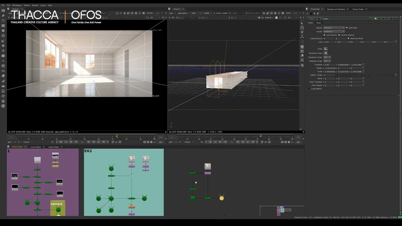 Nuke Advanced Tutorial 05 - 3D Projection Mapping and Relighting - Part 2