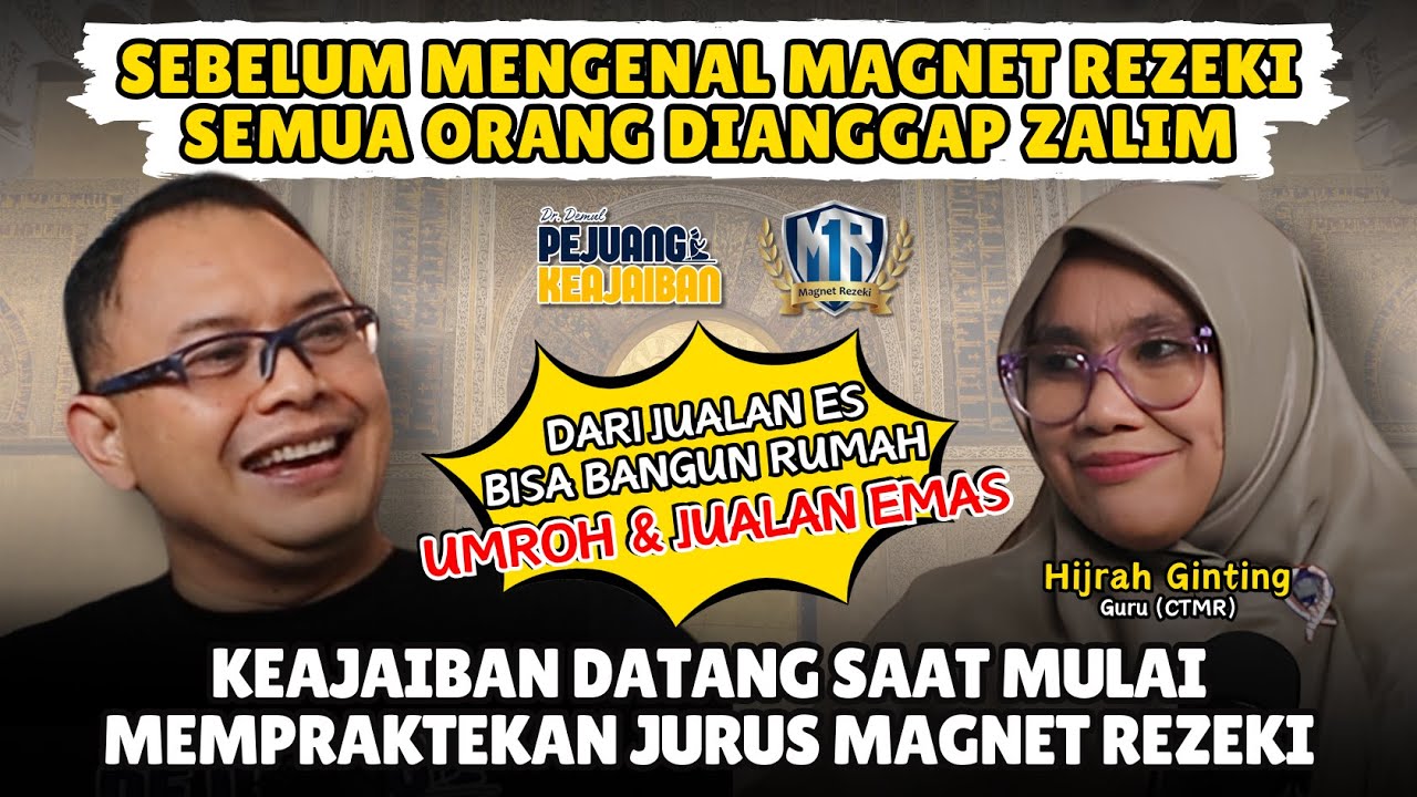 DARI JUALAN ES BISA BERANGKAT UMROH, BANGUN RUMAH & JUALAN EMAS SETELAH MENGAMALKAN MAGNET REZEKI‼️