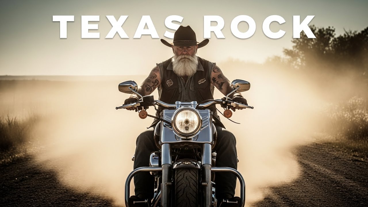 Texas Outlaw Riders Rock – Rebel Biker Anthems & Whiskey Blues Flames