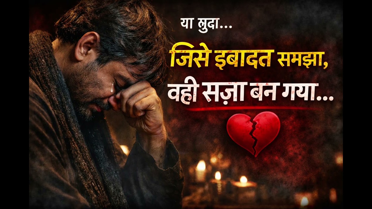 जिसे इबादत समझा वही सज़ा बन गया 💔 | Rula Dene Wali Sad Qawwali | Broken Heart