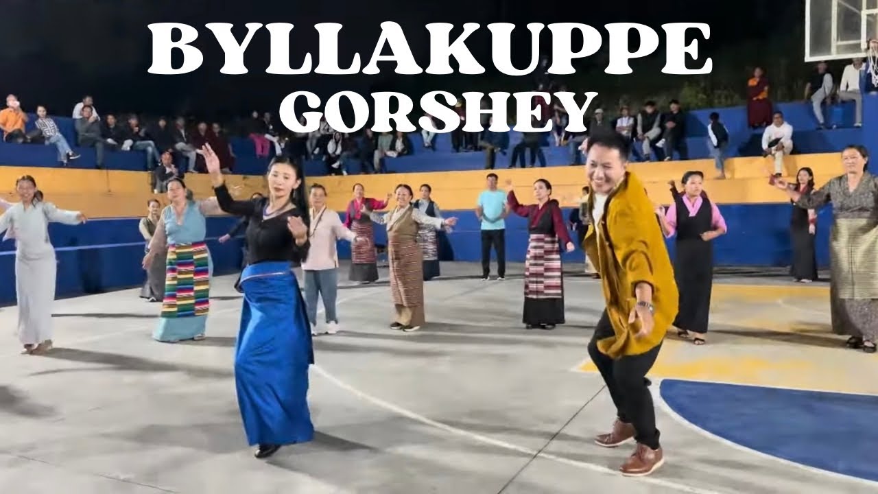 Byllakuppe Gorshey || Tibet Village Resort || Kora at Golden Temple Stupa #tibetanvlogger #travel 