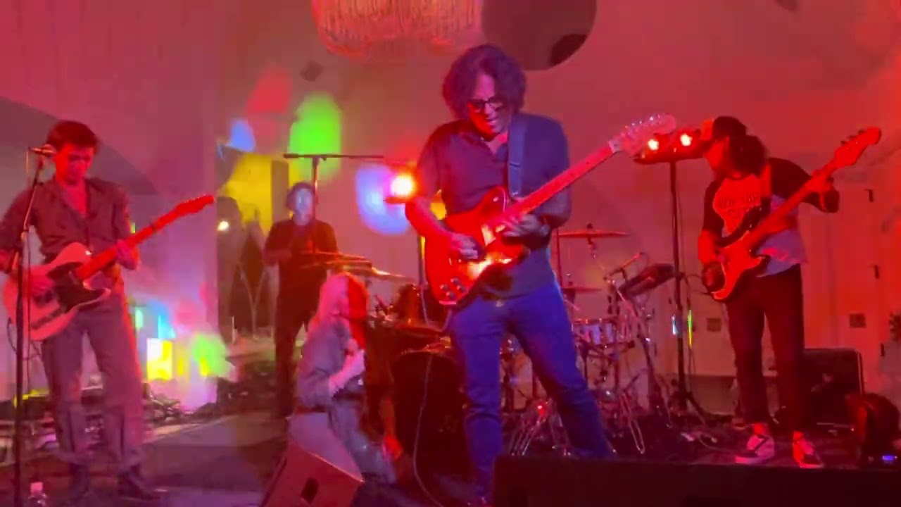Bones UK covering “Satisfaction” with Stevie Salas in Austin, Texas at the church. 06/21/2022