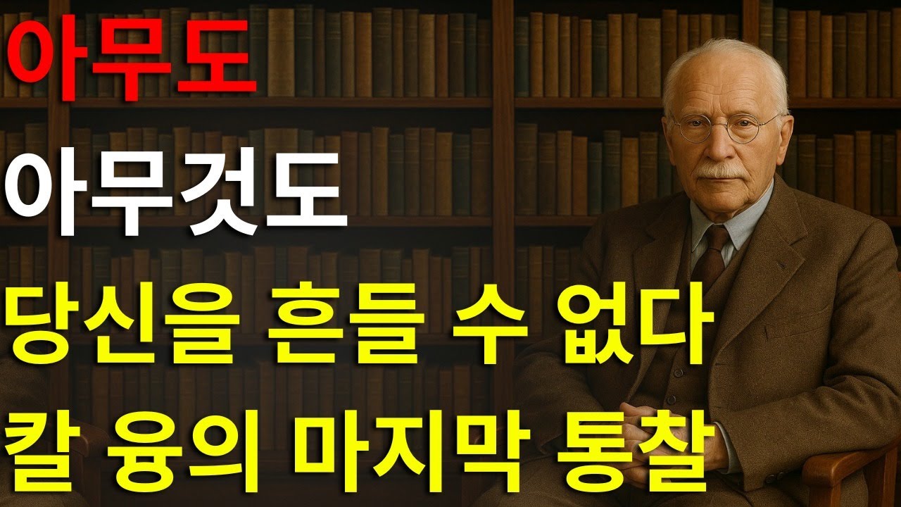아무에게도, 아무것에도 다시는 영향을 받지 않기 위한 칼 융의 가장 강력한 가르침 - 흔들리지 않는 존재가 되는 법