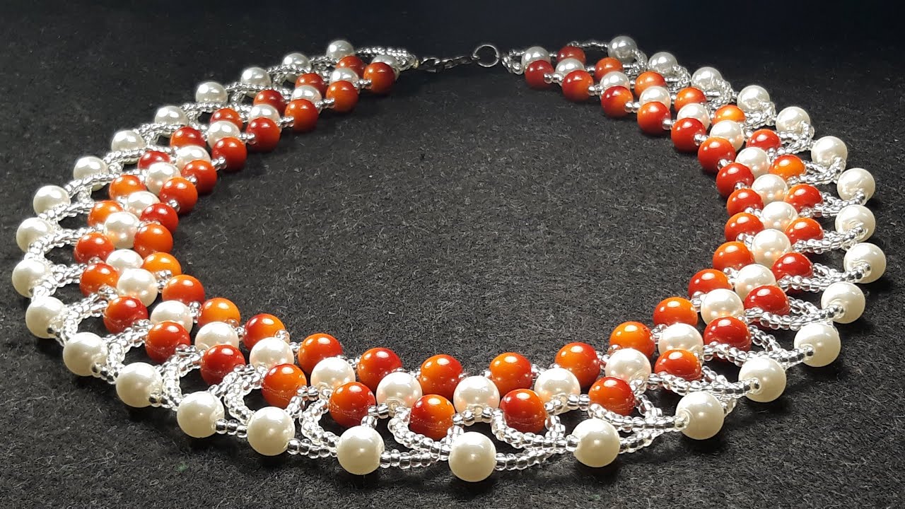 Espectacular Collar de Perlas...Clase #299!!!