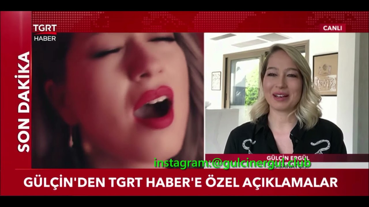 Gülcin Ergül TgrtHaber Canlı yayın konuğu