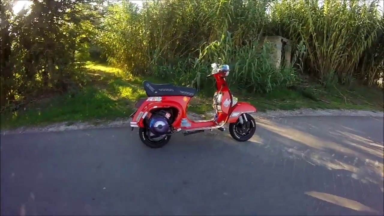 On board vespa pk 50 xl