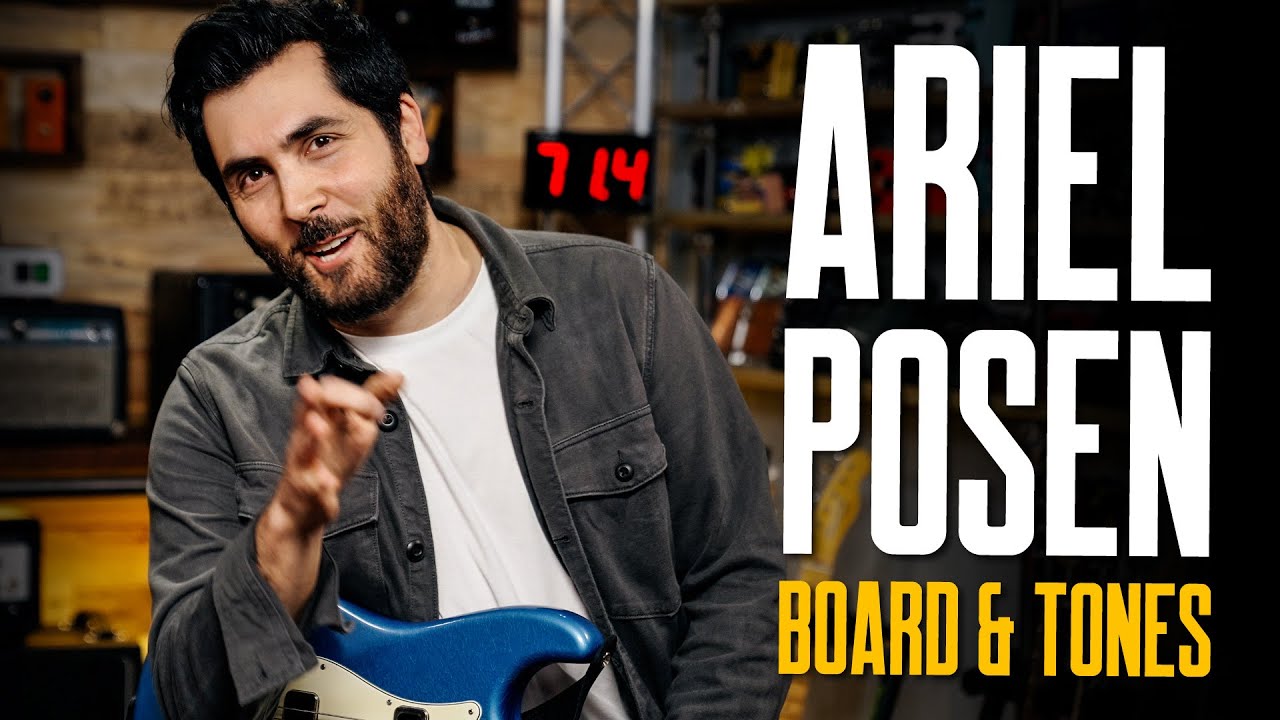 Ariel Posen Talk & Tones 2024 [New Strat & New Board!]