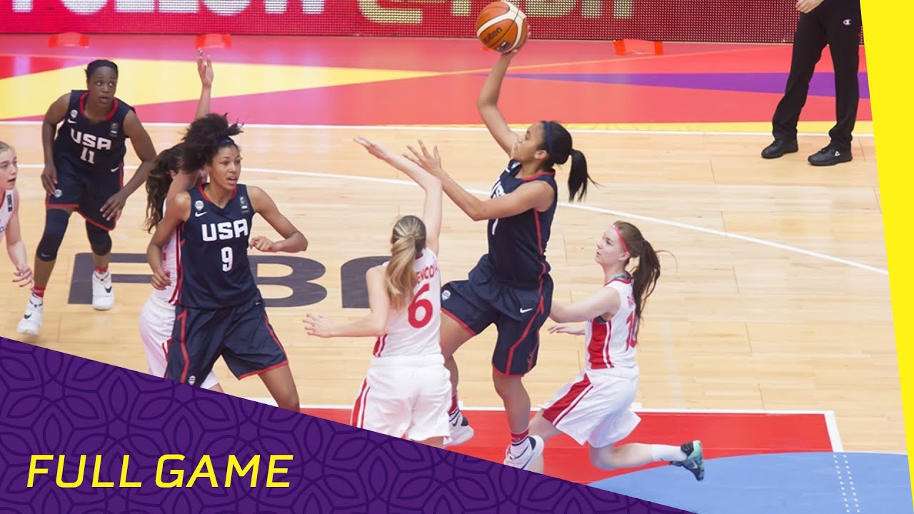 Czech Republic v USA - Full Game - 2016 FIBA U17 Women's World Championship