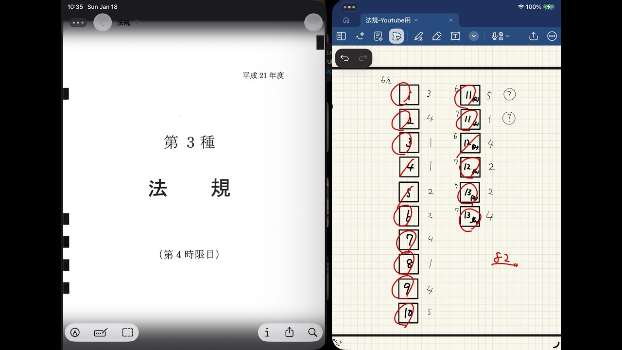 電験三種 法規 H21 82点