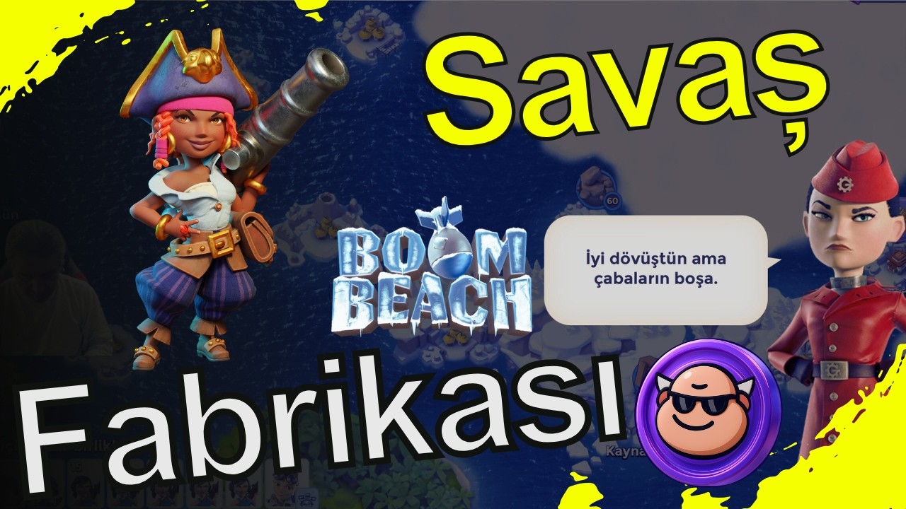 Savaş Fabrikası Albay Gearheart War Factory Boom Beach T&uuml;rk&ccedil;e